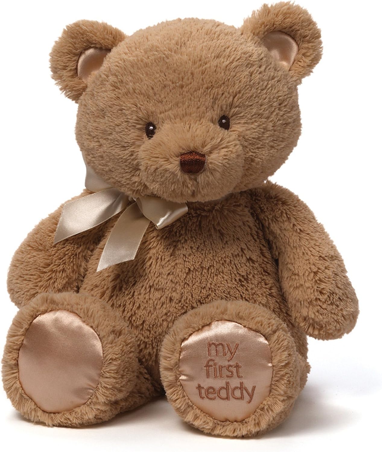 GUND Baby My First Teddy Bear, Ultra Soft Animal Plush Toy for Babies and Newborns, Tan, 15”