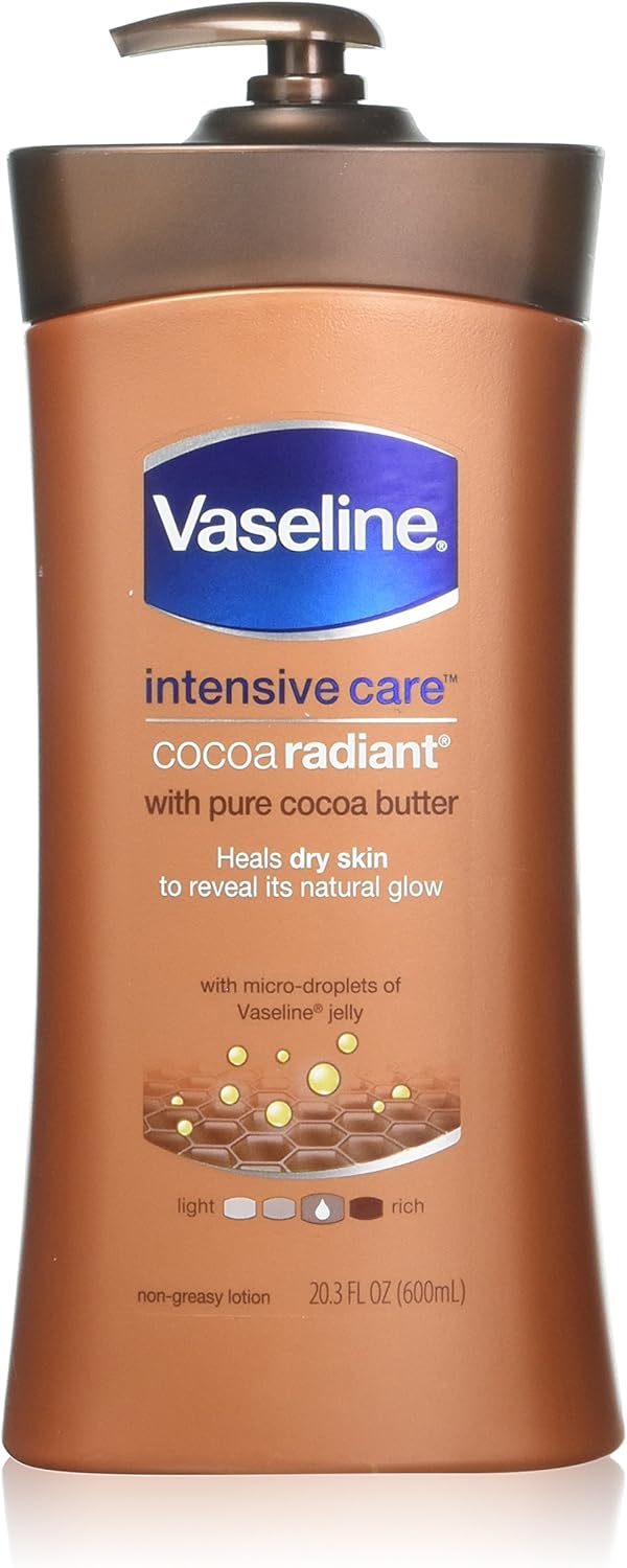 Vaseline Total Moisture Lotion 600 ml Cocoa Radiant Pump
