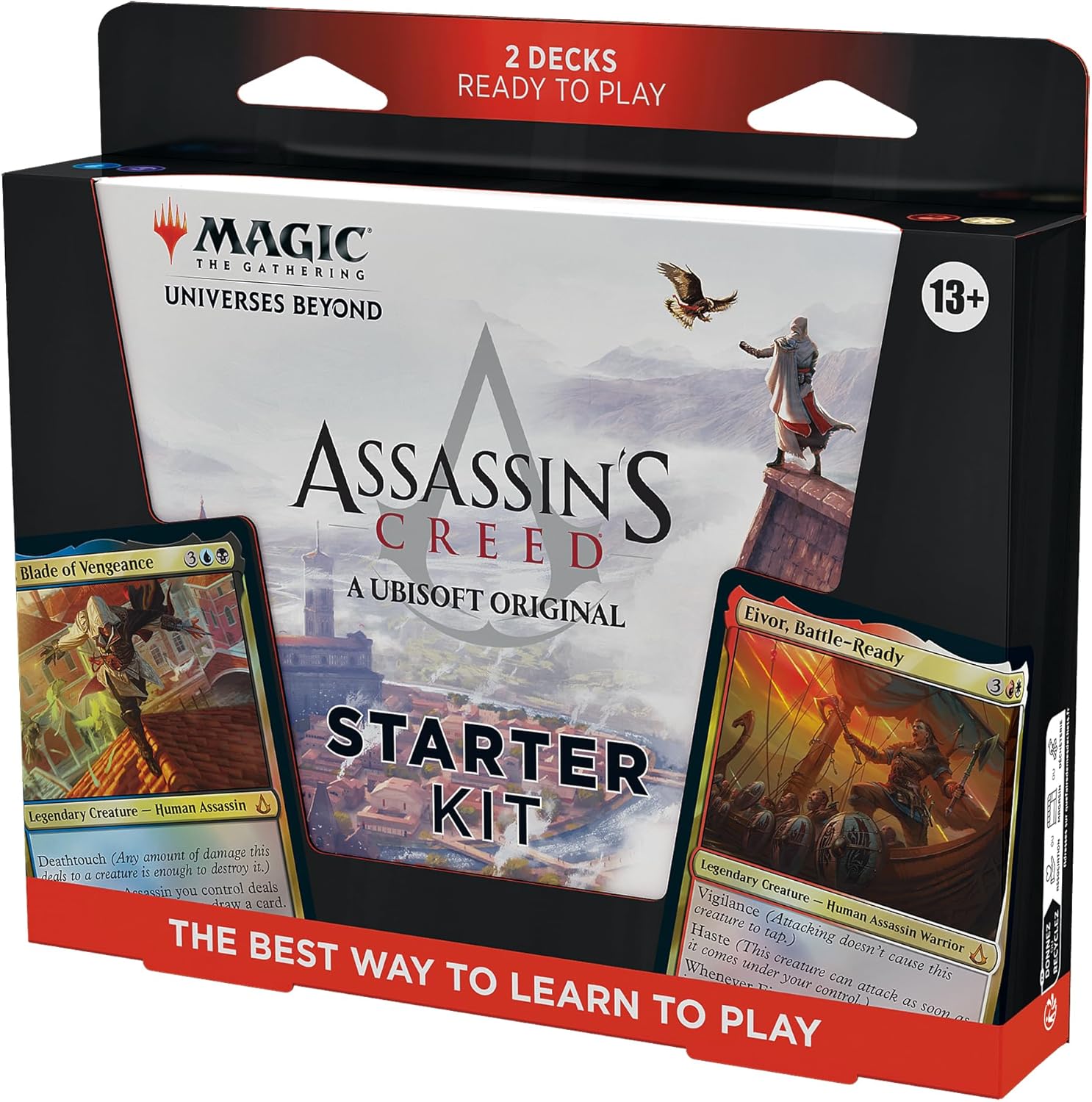Magic: The Gathering - Assassin’s Creed Starter Kit | Learn to Play Magic with 2 Assassin’s Creed-Themed Decks | 2 Player Collectible Card Game for Ages 13+ (English Version)