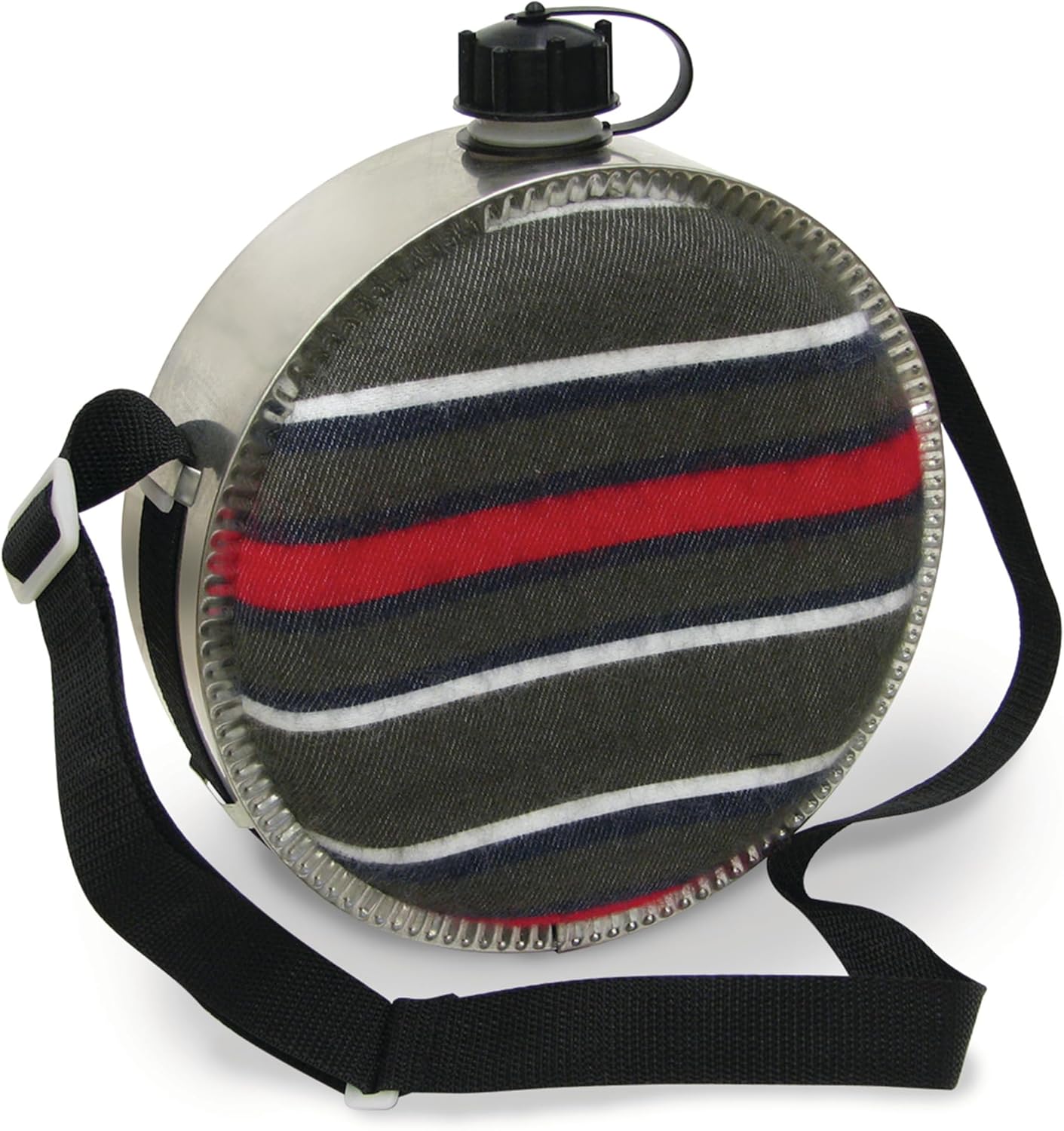 Stansport Blanket Canteen - 4 Quarts (290), Black