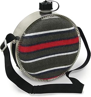 Stansport Blanket Canteen - 4 Quarts (290), Black