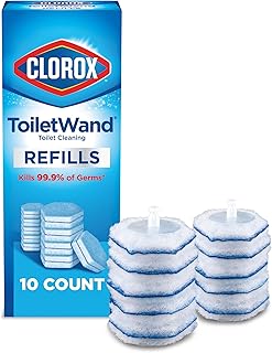 Clorox ToiletWand Disinfecting Refills, 10 Count (Package May Vary)