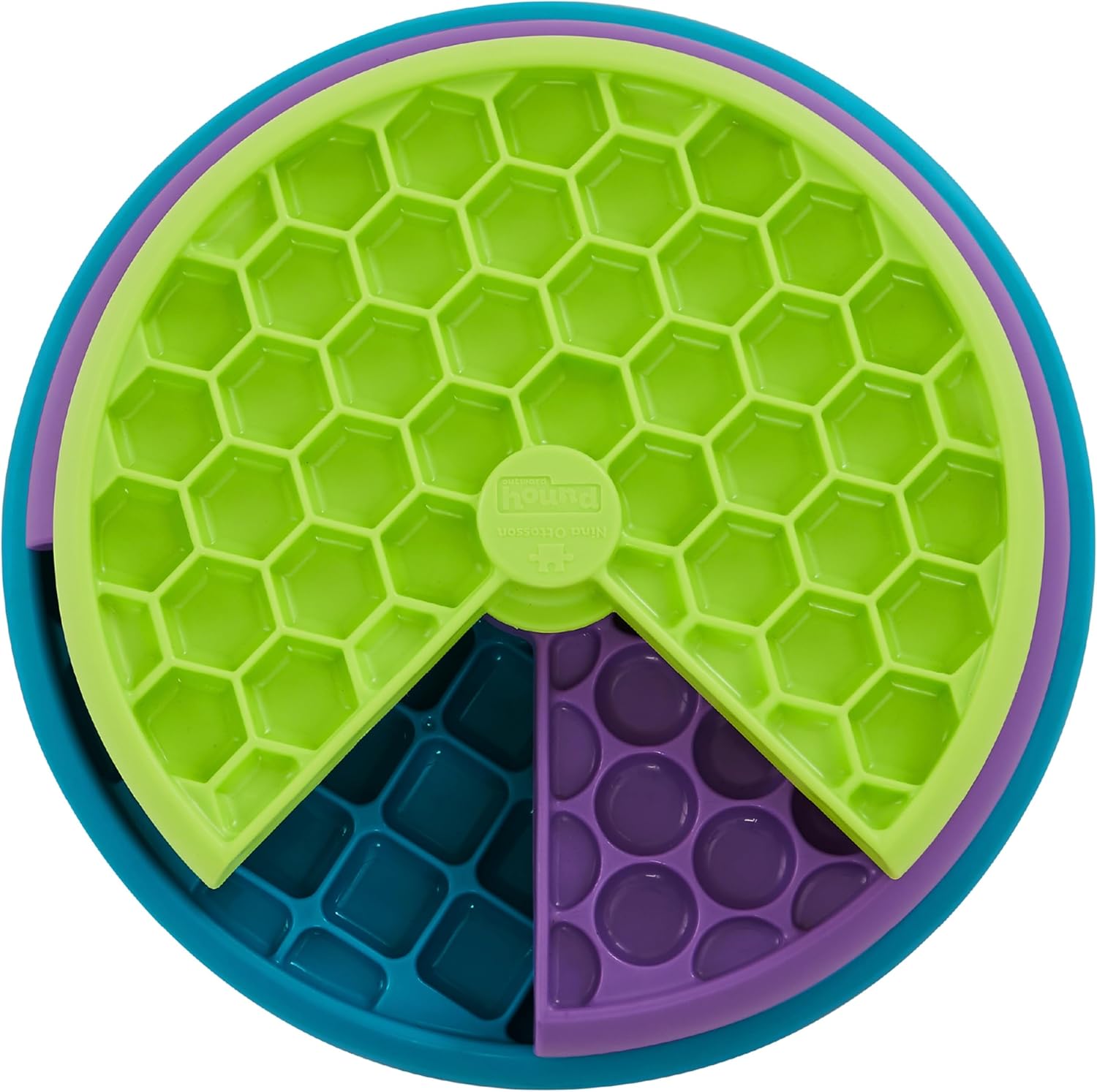 Outward Hound Nina Ottosson Interactive Dog Toys - Medium Level 2 - Dog Puzzle Feeder & Treat Dispenser for Boredom Relief, Mental Stimulation, Dog Enrichment - Reduces Anxiety, Engages Smart Dogs