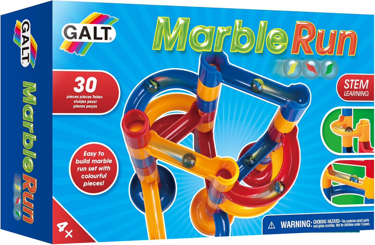 Galt Toys, Marble Run, Construction Toys for Ages 4+