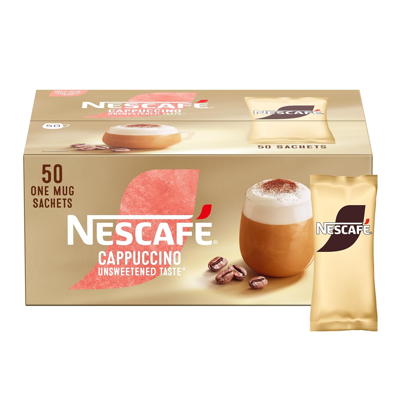 NESCAFE UNSWEET Cappuccino SACH PK50 16G