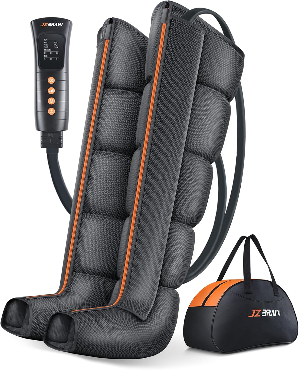 Sequential Air Leg Compression Massager - FSA HSA Professional Full Leg Compression Boots for Athletes - Adjustable Intensity for Post-Workout Recovery Muscle Relaxation - Gifts for Him Her