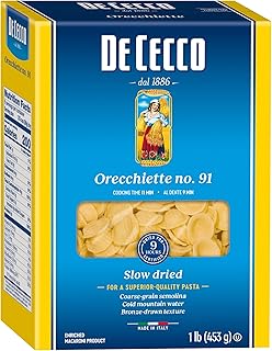 De Cecco Orecchiette No. 91 Pasta 16 Oz. Box
