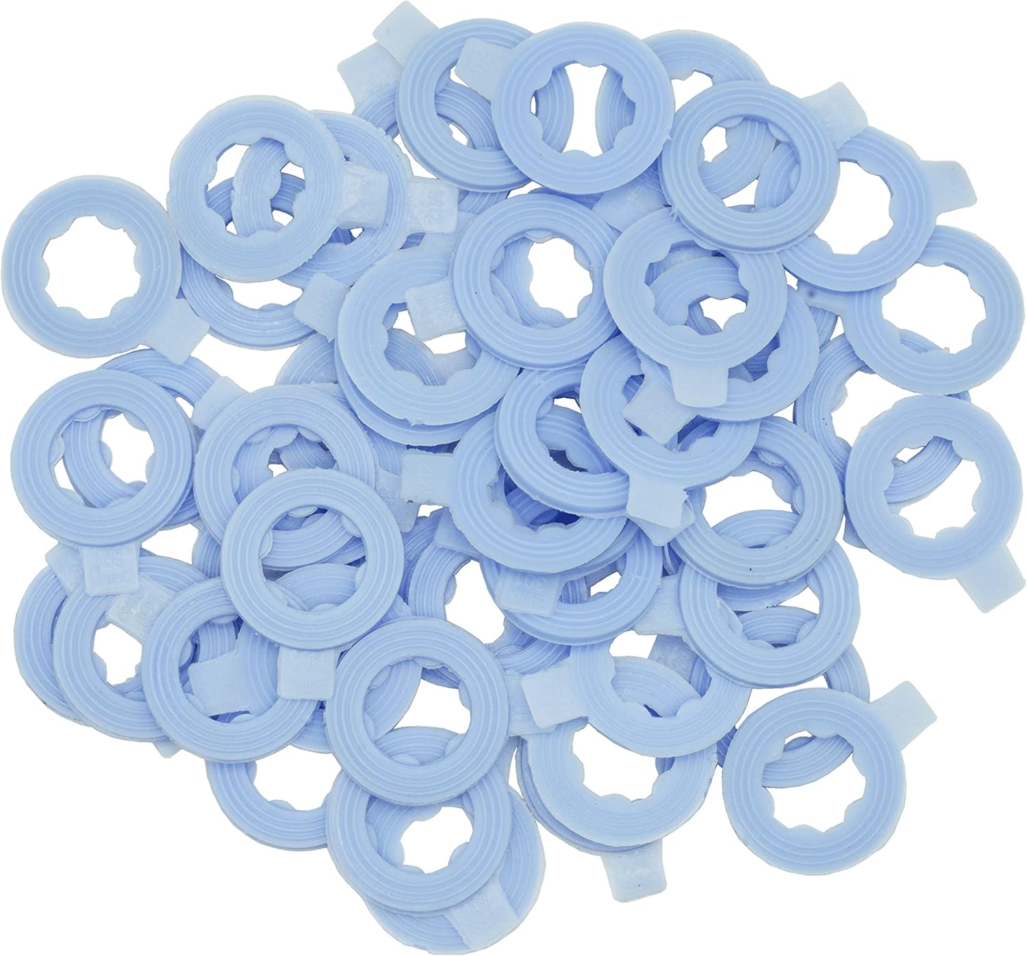50 PCS Nylon Rib Oil Drain Plug Gasket, Fits M12 Replace 097-116CD, 097-116