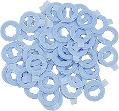 50 PCS Nylon Rib Oil Drain Plug Gasket, Fits M12 Replace 097-116CD, 097-116