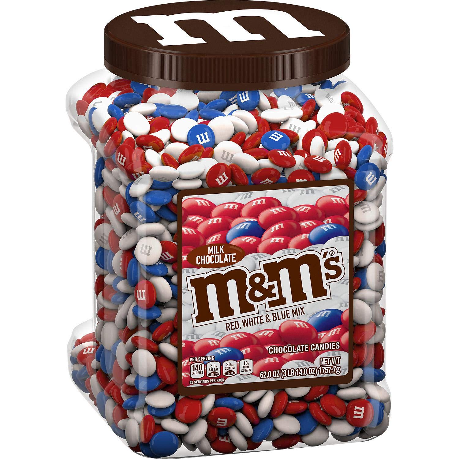 M&M's Red White & Blue Milk Chocolate (62 Oz)