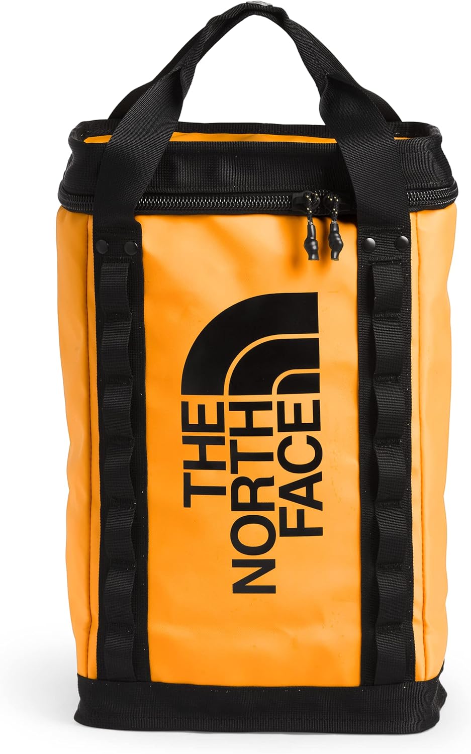 THE NORTH FACE Explore Fusebox Sz S Mens Backpack Summit Gold/TNF Black 14L