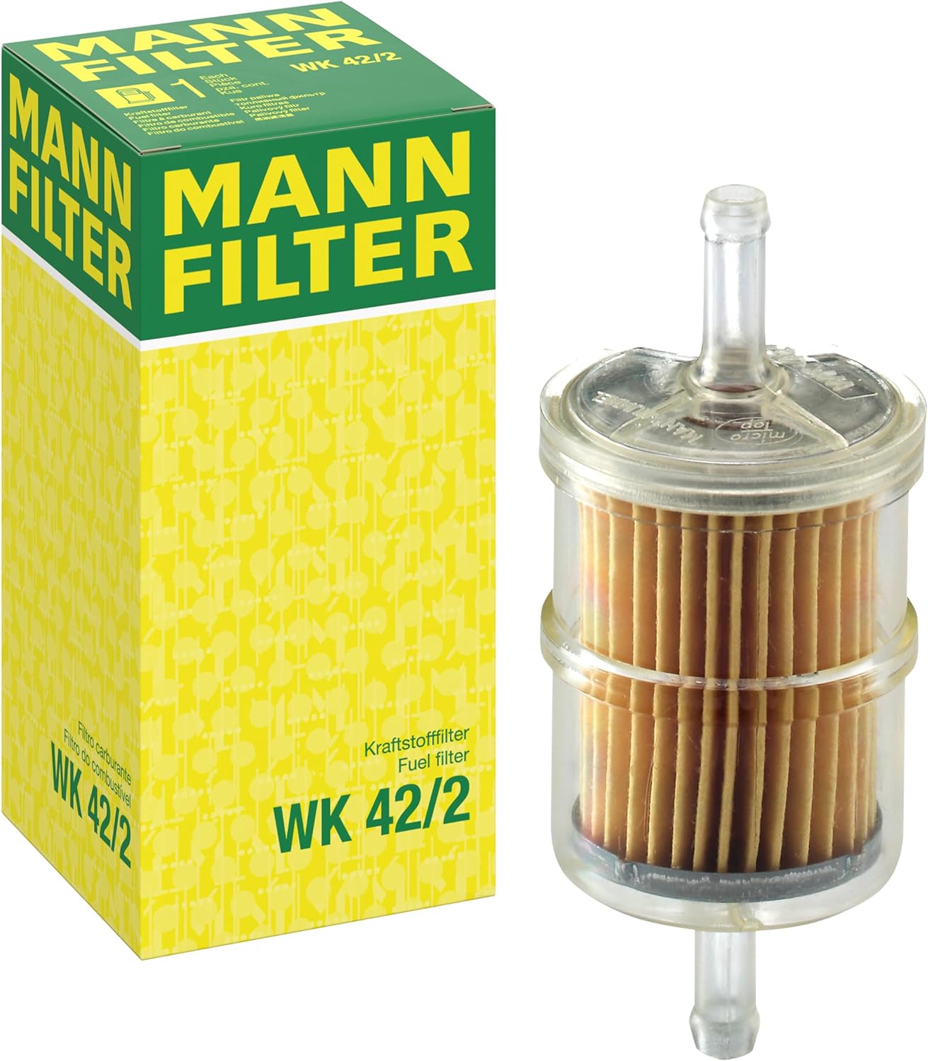 MANN-FILTER WK 42/2 Fuel Filter - for Cars + Transporters