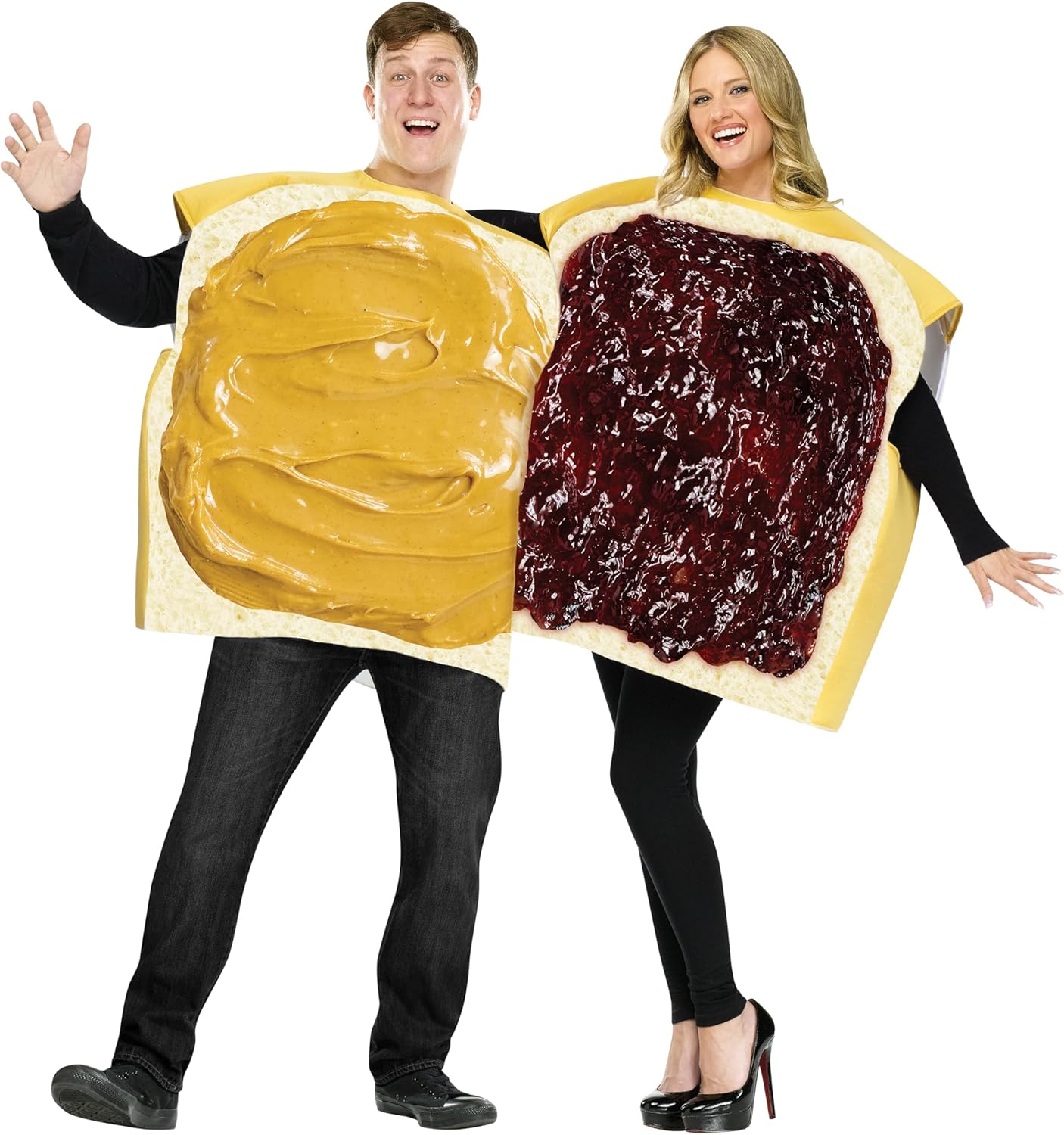 Fun World Peanut Butter And Jelly Adult Costume Set