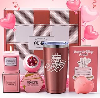 ITABLETAS Birthday Gifts for Women, Mom, Relaxing Spa Gift Set, Unique Gift Basket for Her, Wife Daughter Sister Girlfriend, 30th, 40th, 50th, 60th, 70th Who Have Everything, Creative Birthday Gift