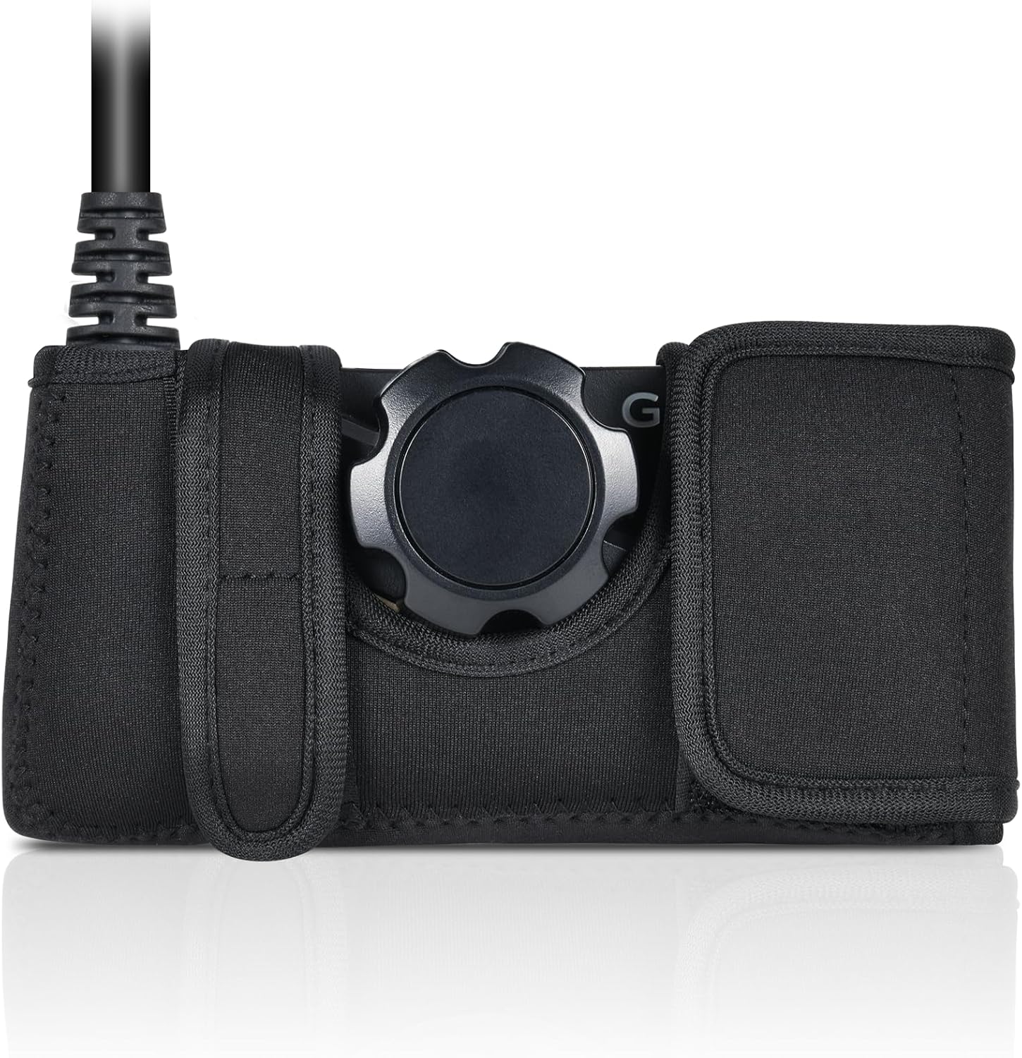 Premium Travel Transducer Cover for Garmin Livescope LVS34 - Waterproof Protective Case for Garmin Transducer Accessories