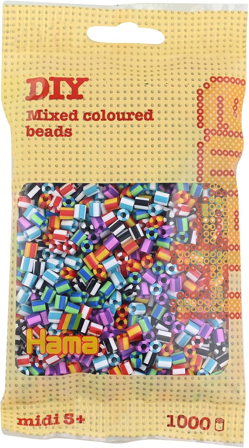 Original Beads | 1000 Assorted Multicolor Fuse Beads | Arts & Craft for Creative Children Ages 5+