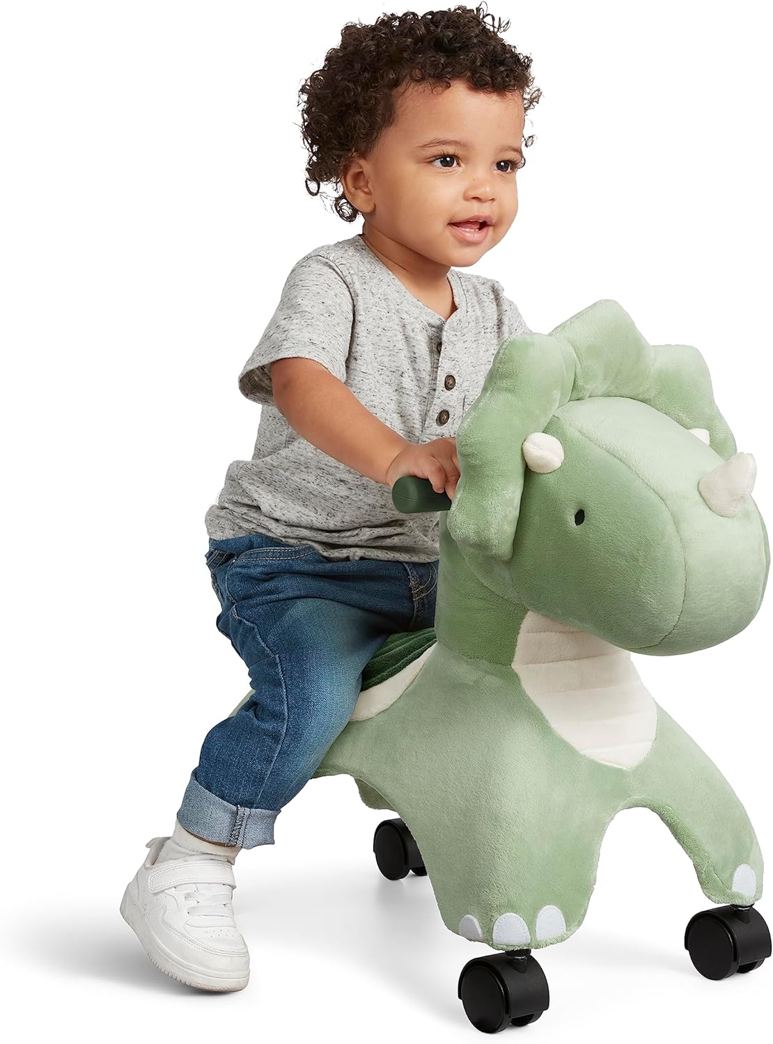 Toddler Toys 2-3, Baby Toys for Kids, One Year Old Girl Birthday Gifts and 1 Year Old Boy Gifts, Radio Flyer Dash The Rolling Dinosaur, for Ages 1-3 Years, Green