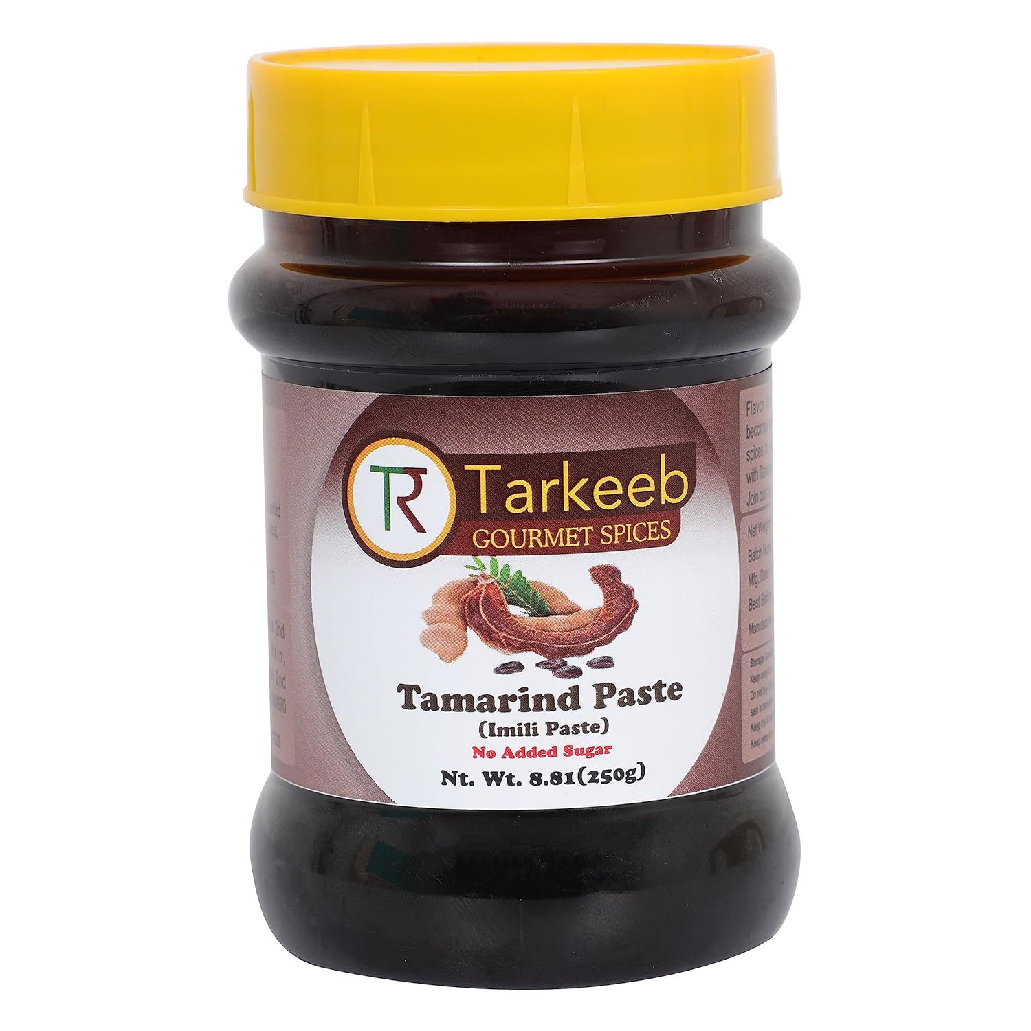 Tarkeeb Tamarind Paste (Imli) –Tamarind Concentrate 8.81 oz (250g) | No added sugar | All Natural | Vegan | Gluten Free | No Colors | NON-GMO | Indian Origin |