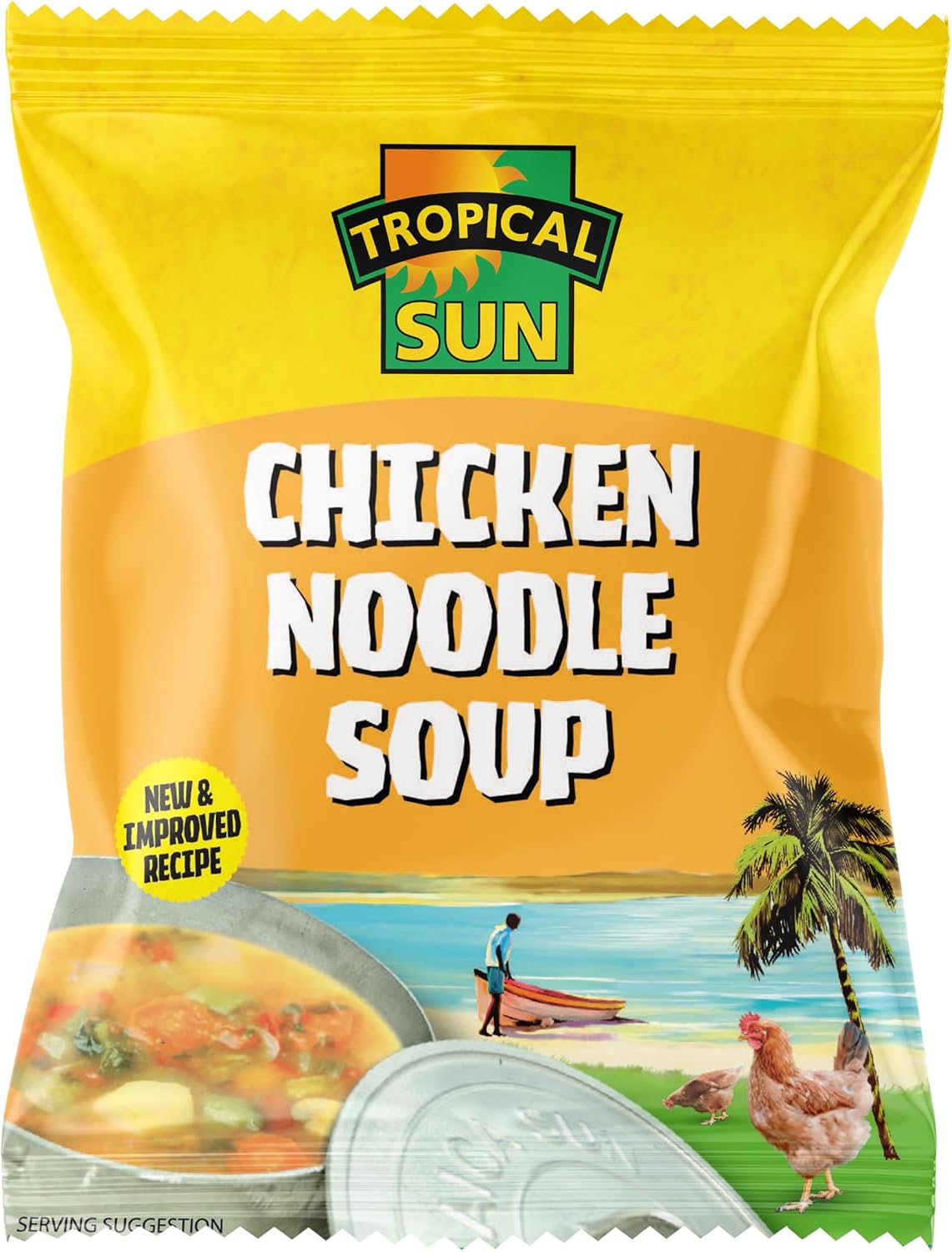 Tropical Sun Chicken Noodle Soup, 60 g, Pack of 12
