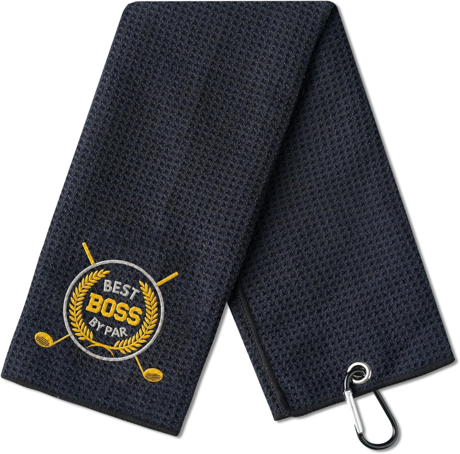 Boss Gifts Golf Towel, Golf Gifts for Boss, 40 x 60cm Microfiber Golf Towel for Golf Bags for Boss Day, Christmas
