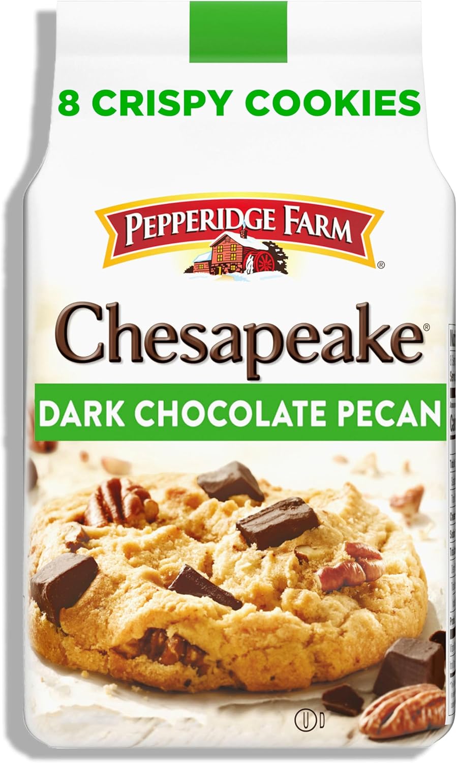 Pepperidge Farm Chesapeake Chocolate Chunk Dark Chocolate Pecan Crisp Cookies 7.2 oz by Pepperidge Farm