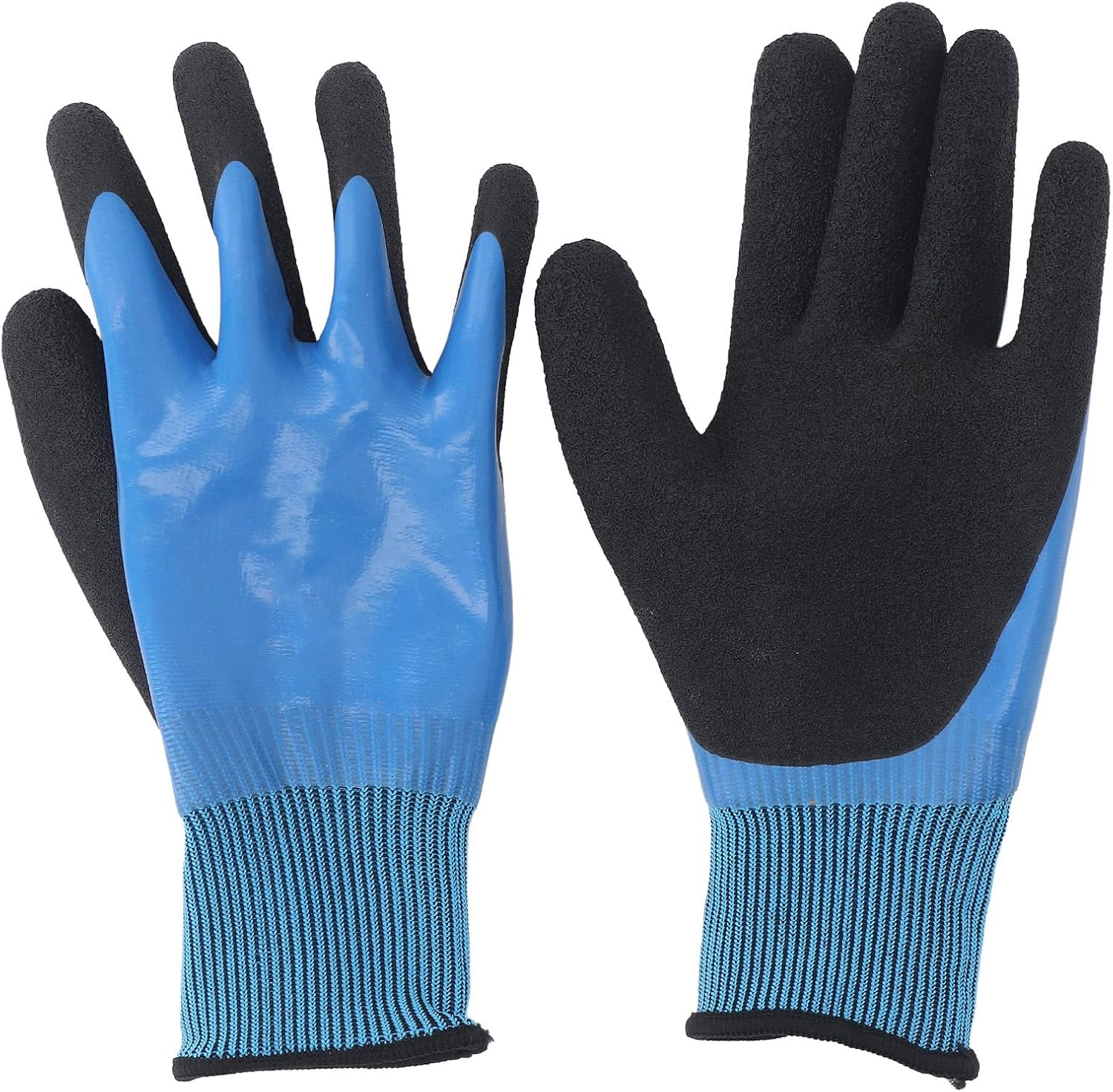 Focket Electrical Insulated Gloves, 1000V Electrician High Voltage Gloves, 360° Electrical Insulated Lineman Rubber Gloves Safety Protective Work Gloves Electric Safety