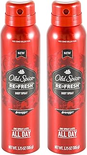 Old Spice Re-Fresh Body Spray, Swagger 3.75 oz (Pack of 2)