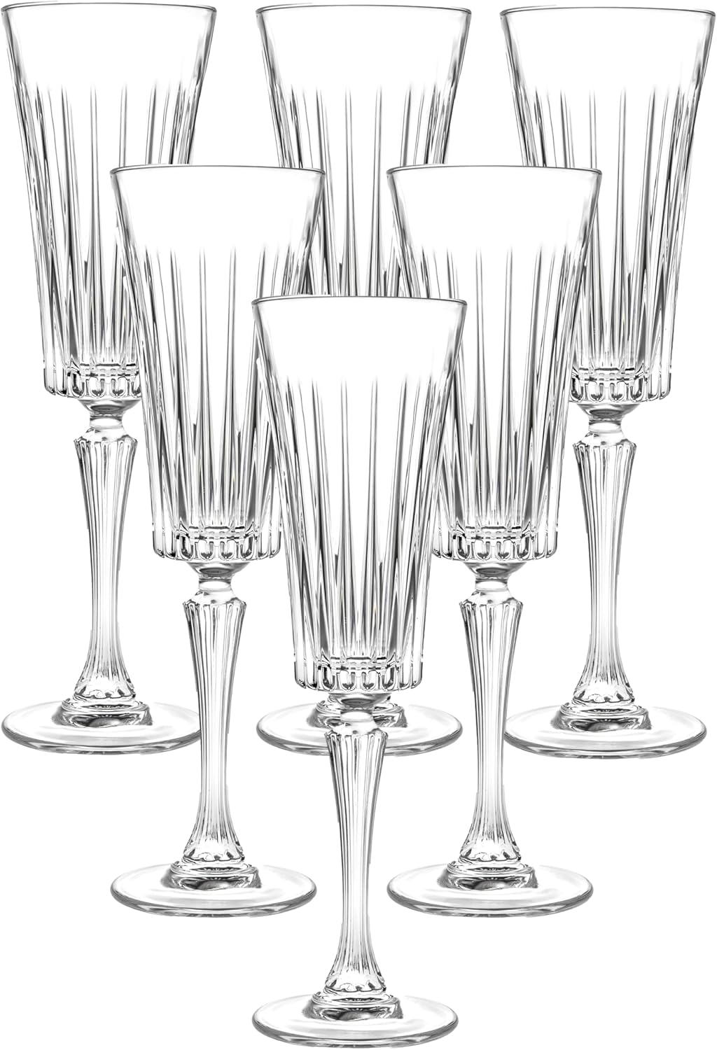 Lorren Home Trends RCR Timless Champagne Glasses (pack of 6)
