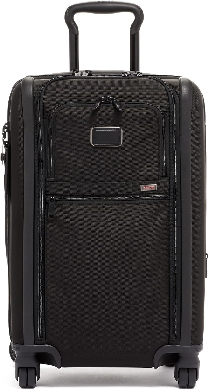 TUMI - Alpha International Dual Access 4-Wheeled Carry-on - Expandable, Durable and Compact Luggage with Removable Garment Bag