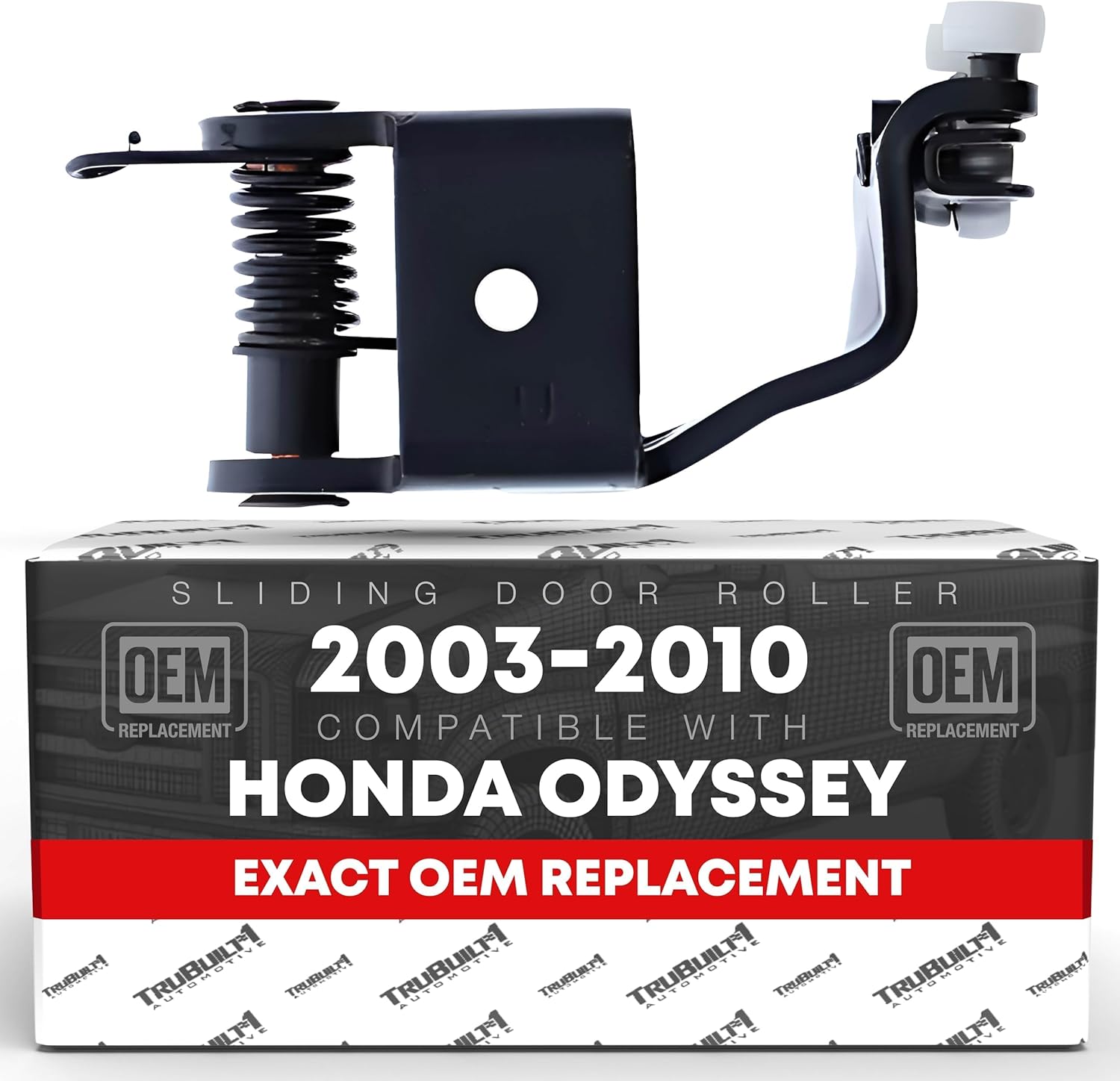 Sliding Door Roller Assembly, Upgraded Metal Passenger Side - Compatible with 2005-2010 Honda Odyssey EX, 2005-2010 Honda Odyssey EX-L, 2005-2010 Honda Odyssey Touring - OEM 72521-SHJ-A21, 924-129