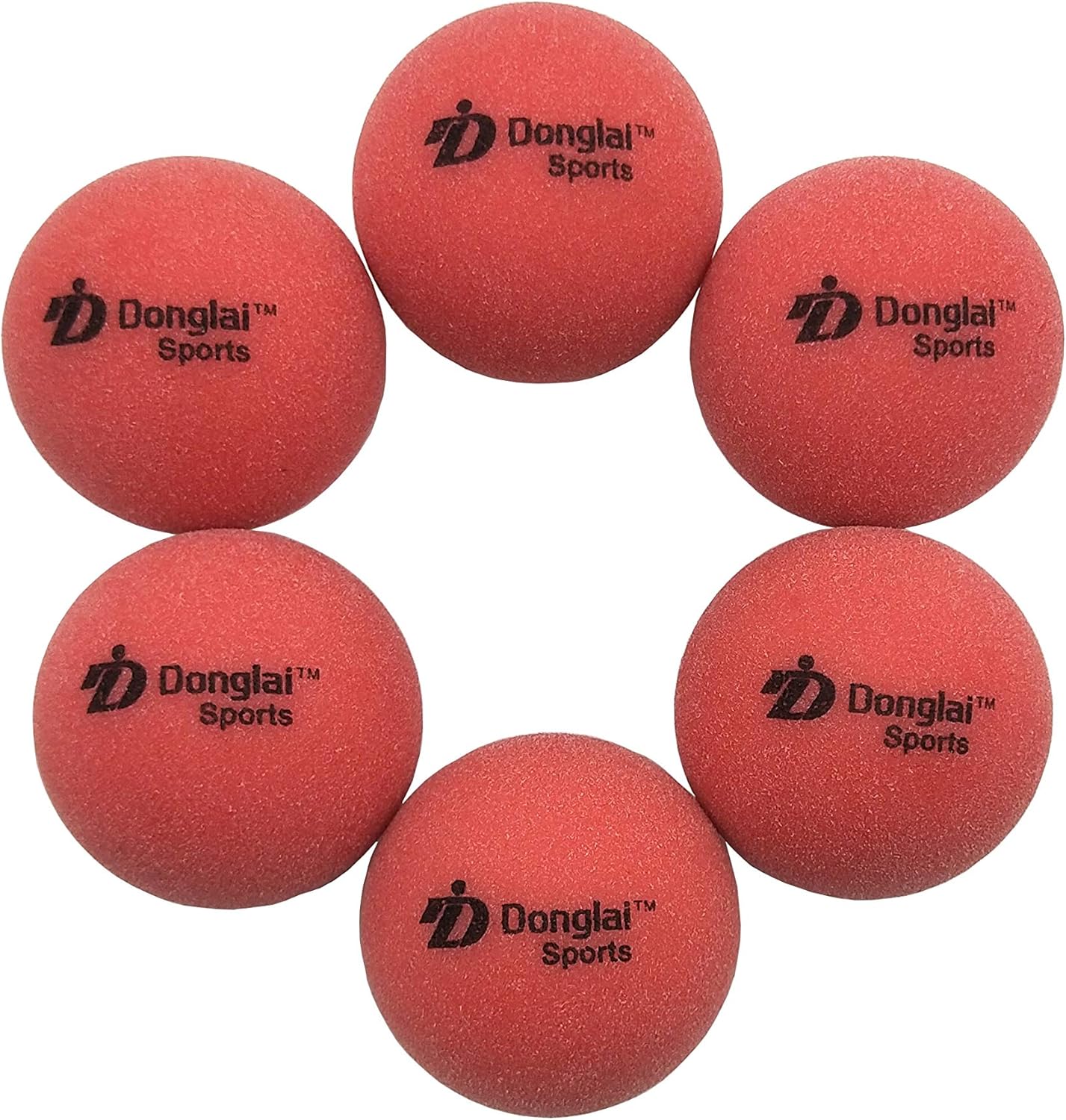 1.38"(35mm) Diameter Tournament Quality Foosball Balls-Great Grip to Play Foosball Game, 6pack Foosball Balls Sets
