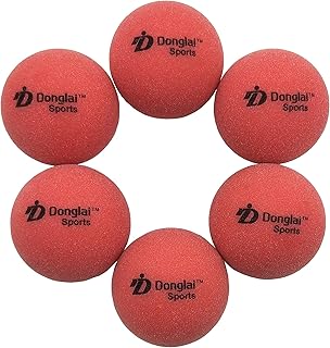 1.38"(35mm) Diameter Tournament Quality Foosball Balls-Great Grip to Play Foosball Game, 6pack Foosball Balls Sets