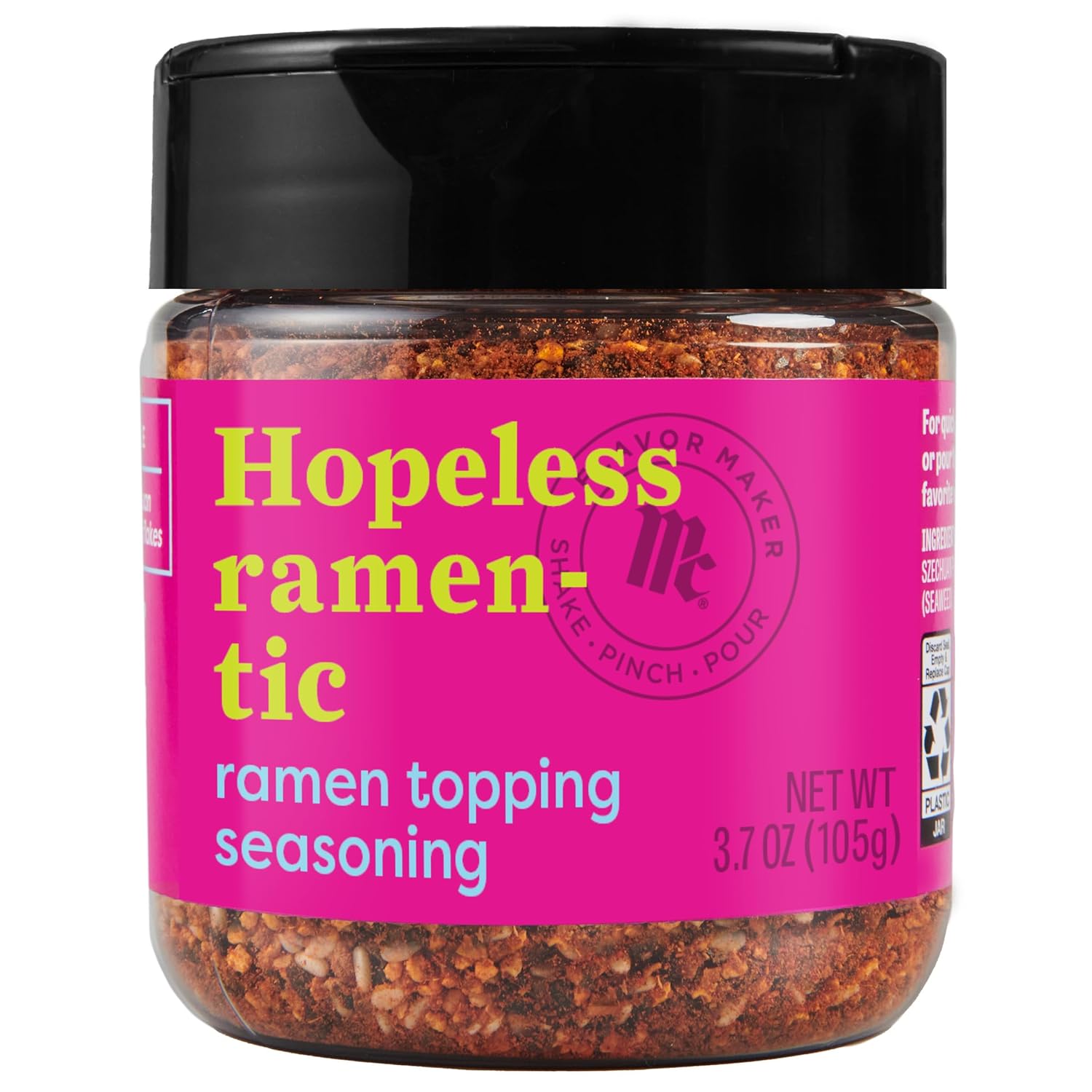 McCormick Ramen Topping Seasoning, Flavor Maker, 3.7 oz