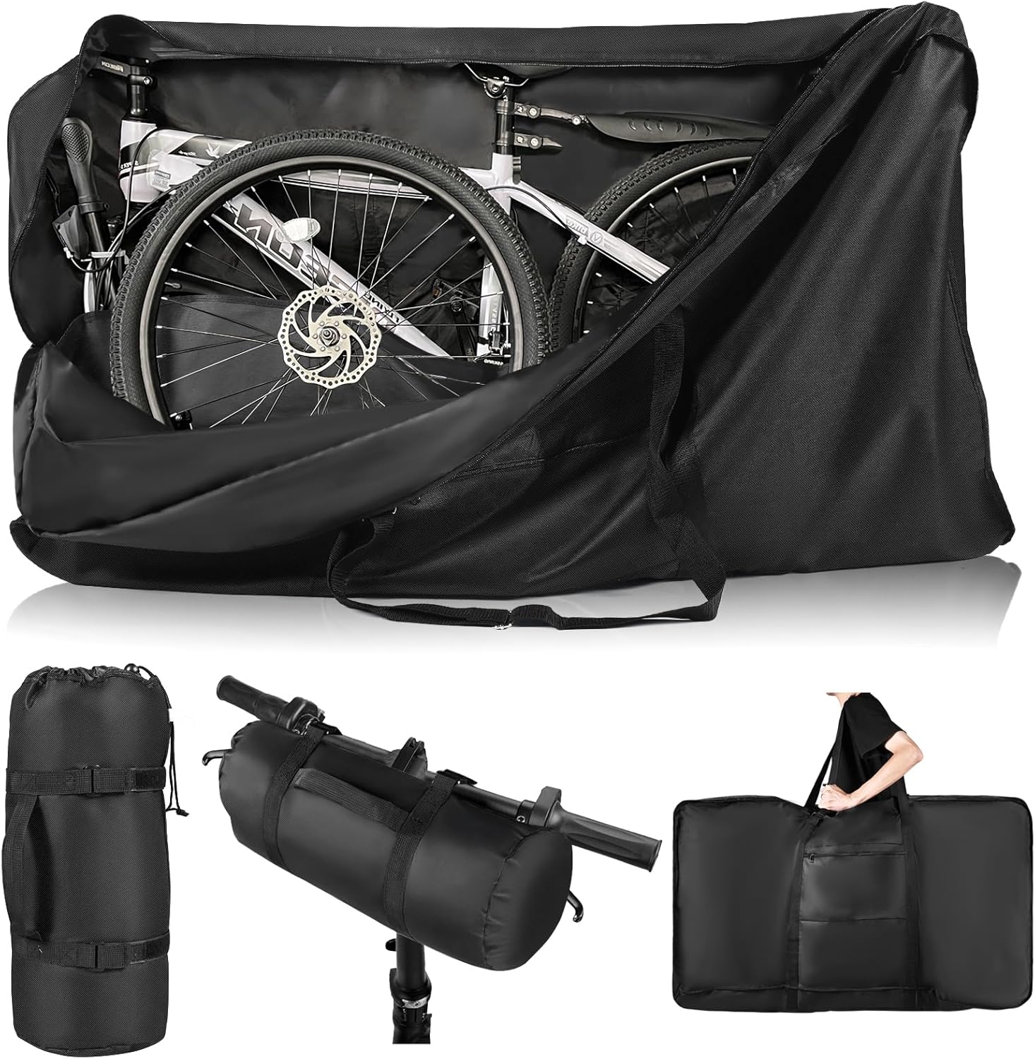 Durable Folding Ebike Bag, black