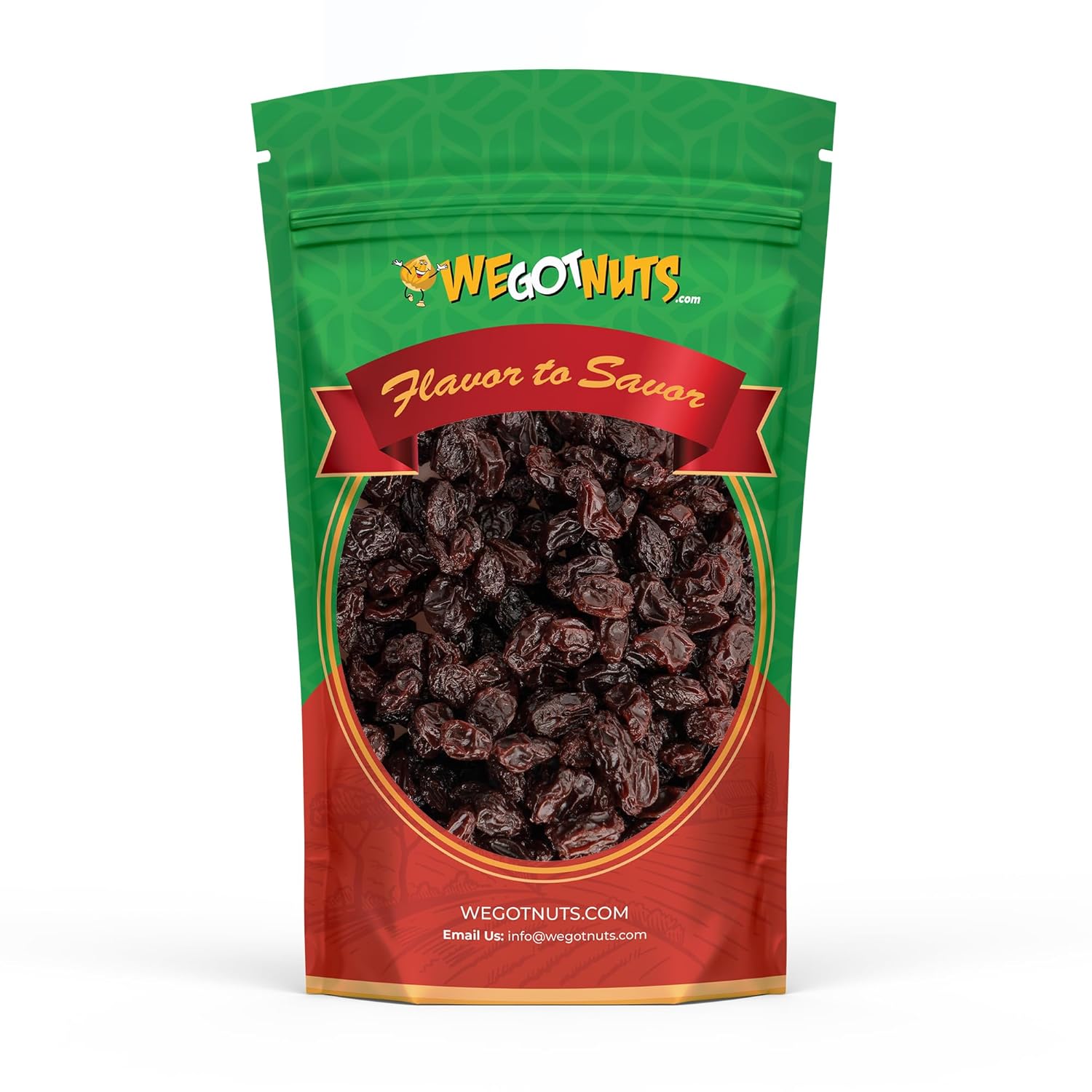 Dried Dark Raisins, 5 lb in Resealable Bag • Natural and Healthy Snack, Premium Quality