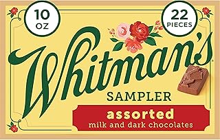 Whitman's Sampler Mother's Day Assorted Chocolates, 10 Ounce (22 Pieces)