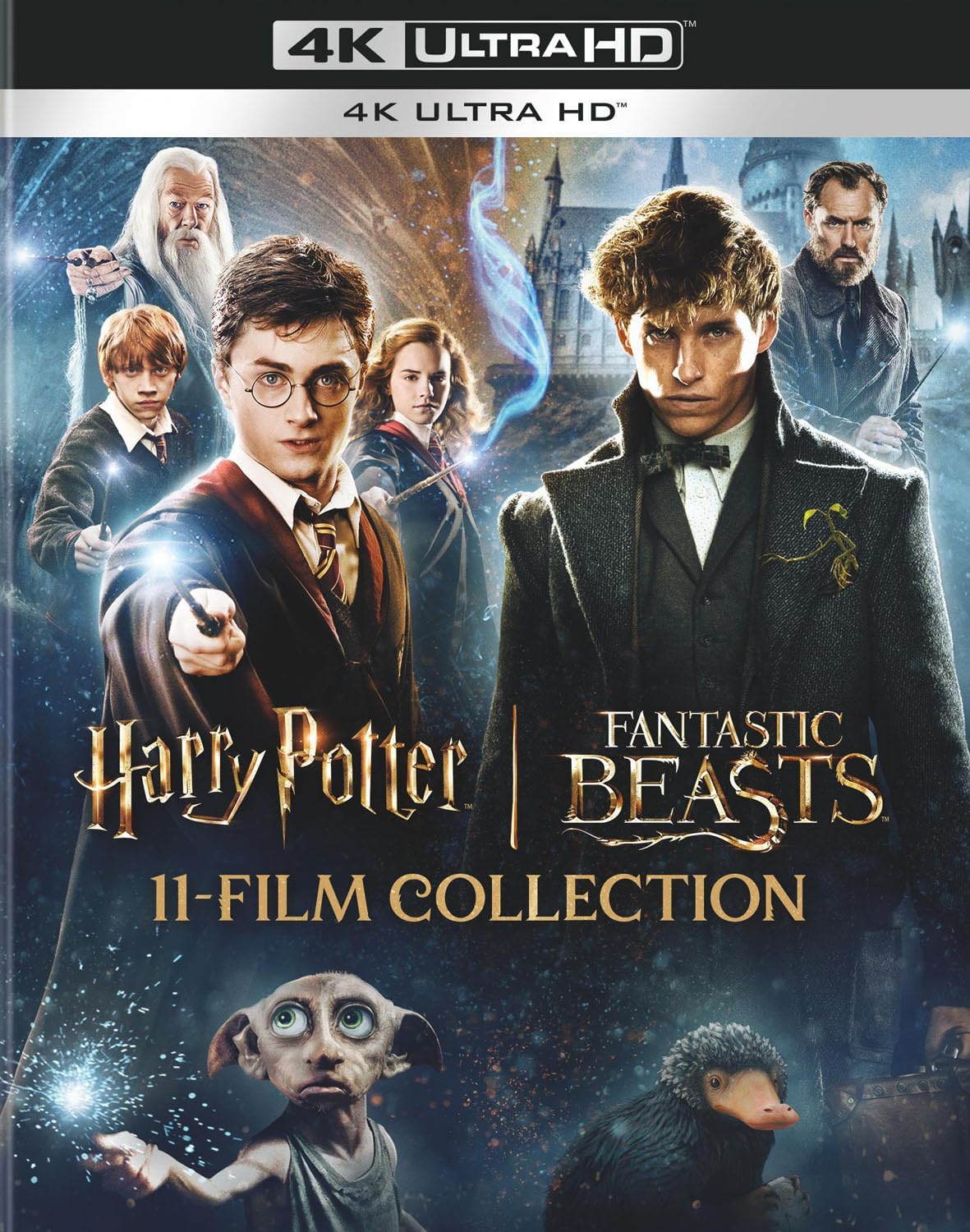 Harry Potter and Fantastic Beasts 11-Film Collection (4K Ultra HD)