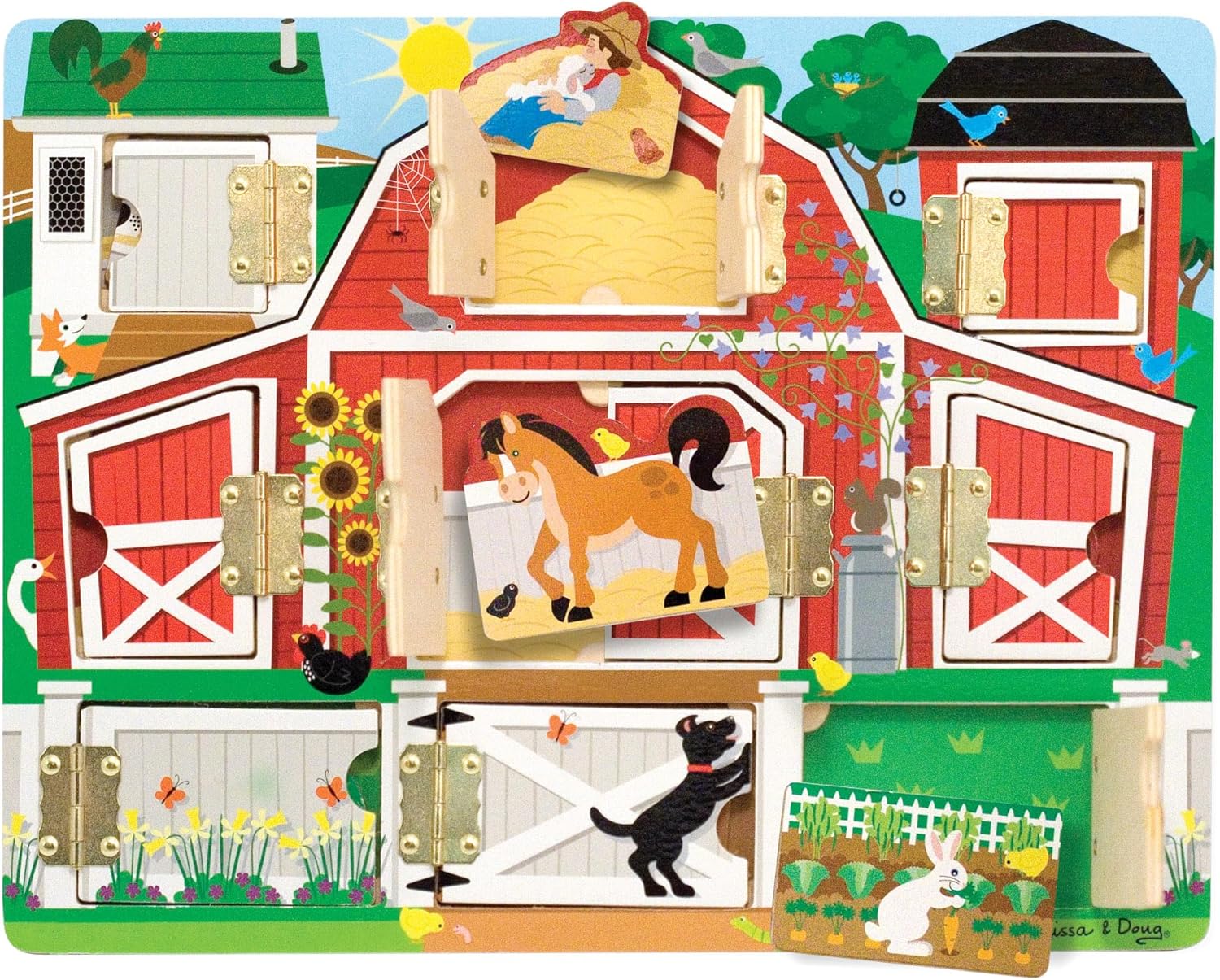 Melissa & Doug Hide & Seek Farm