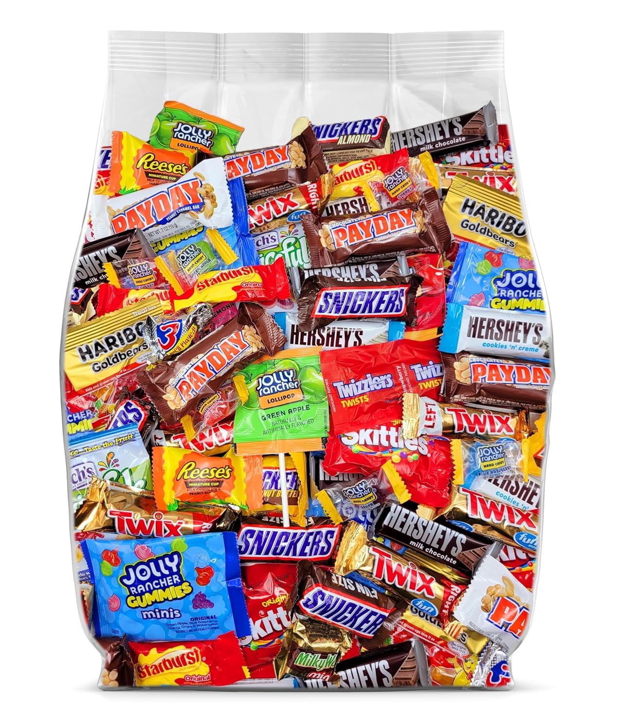 Assorted Chocolate Candy Variety Pack - 5lb Bulk Chocolate Candy Individually Wrapped - Chocolate Candy Assortment Bag for Sharing and Parties - 5 Pound Bulk Candy Mix