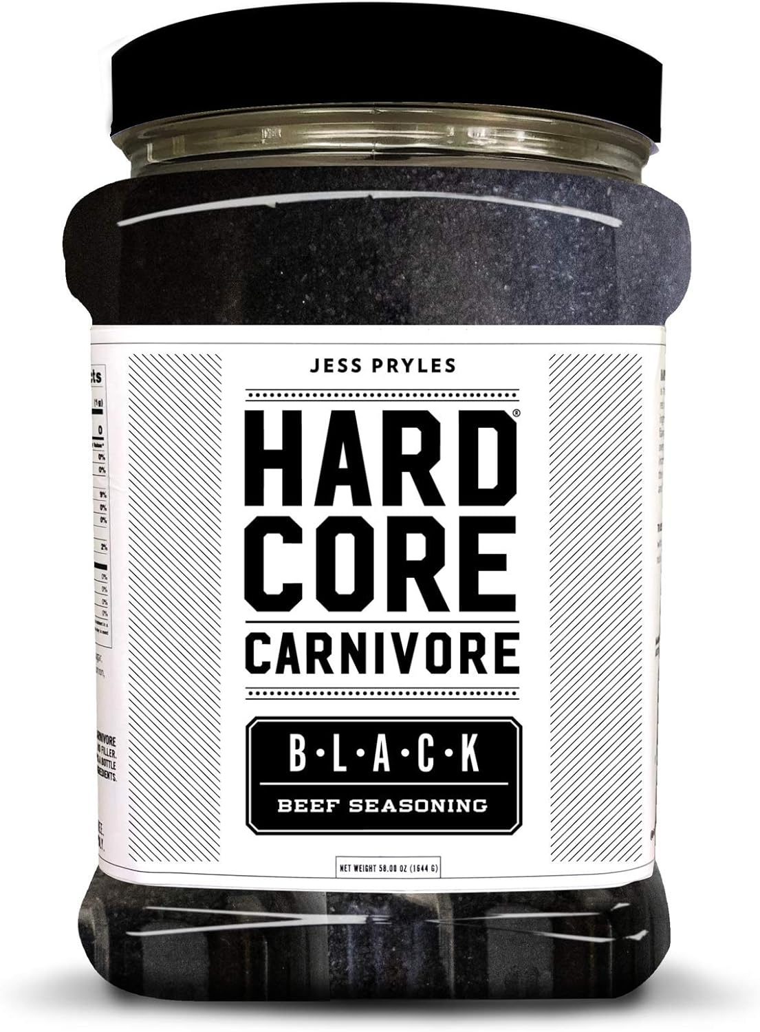 Hardcore Carnivore Black: charcoal seasoning for steak, beef and BBQ (Mega Pack)