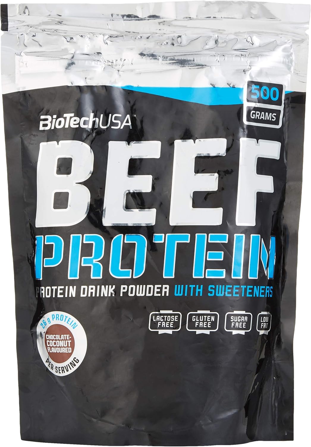 BioTechUSA Beef Protein, Chocolate Coconut, 500 g