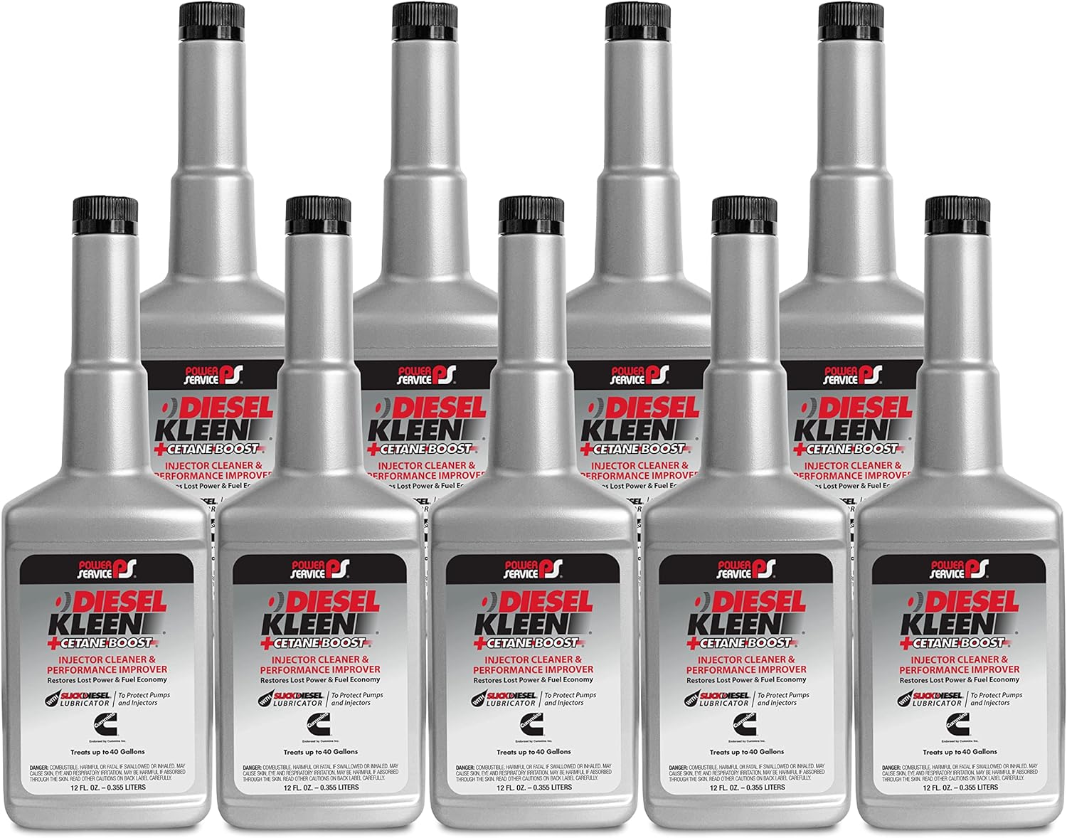 Diesel Kleen +Cetane Boost - 12 Ounce (Pack of 9)