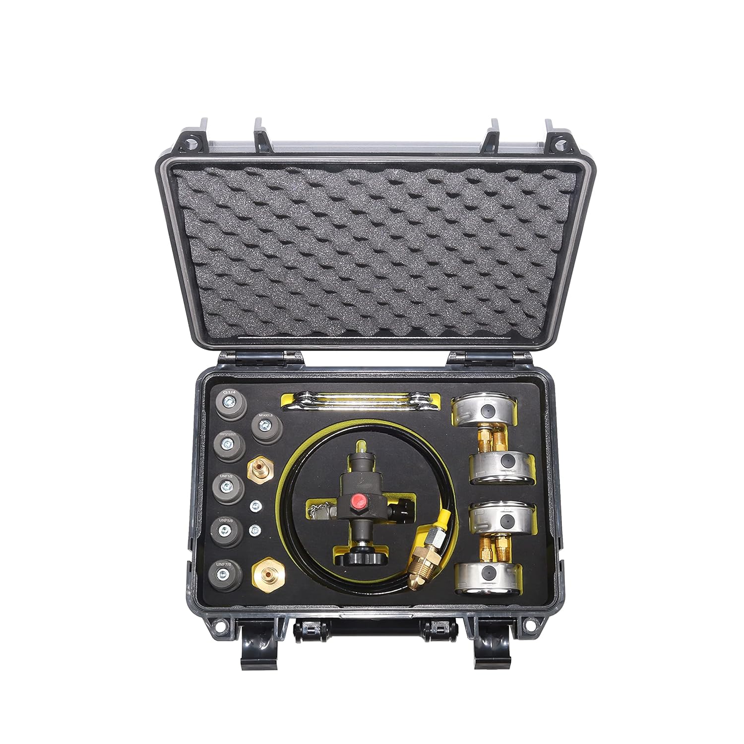 XZT GK-01S Hydraulic Accumulator Nitrogen Charging System, Nitrogen Pressure Test Kit, Gas Charging Tools