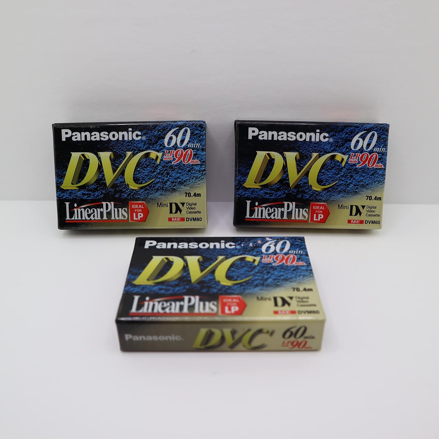 Panasonic AY-DVM60EJ3 MiniDV Tapes (60 Minute, 3 Pack)