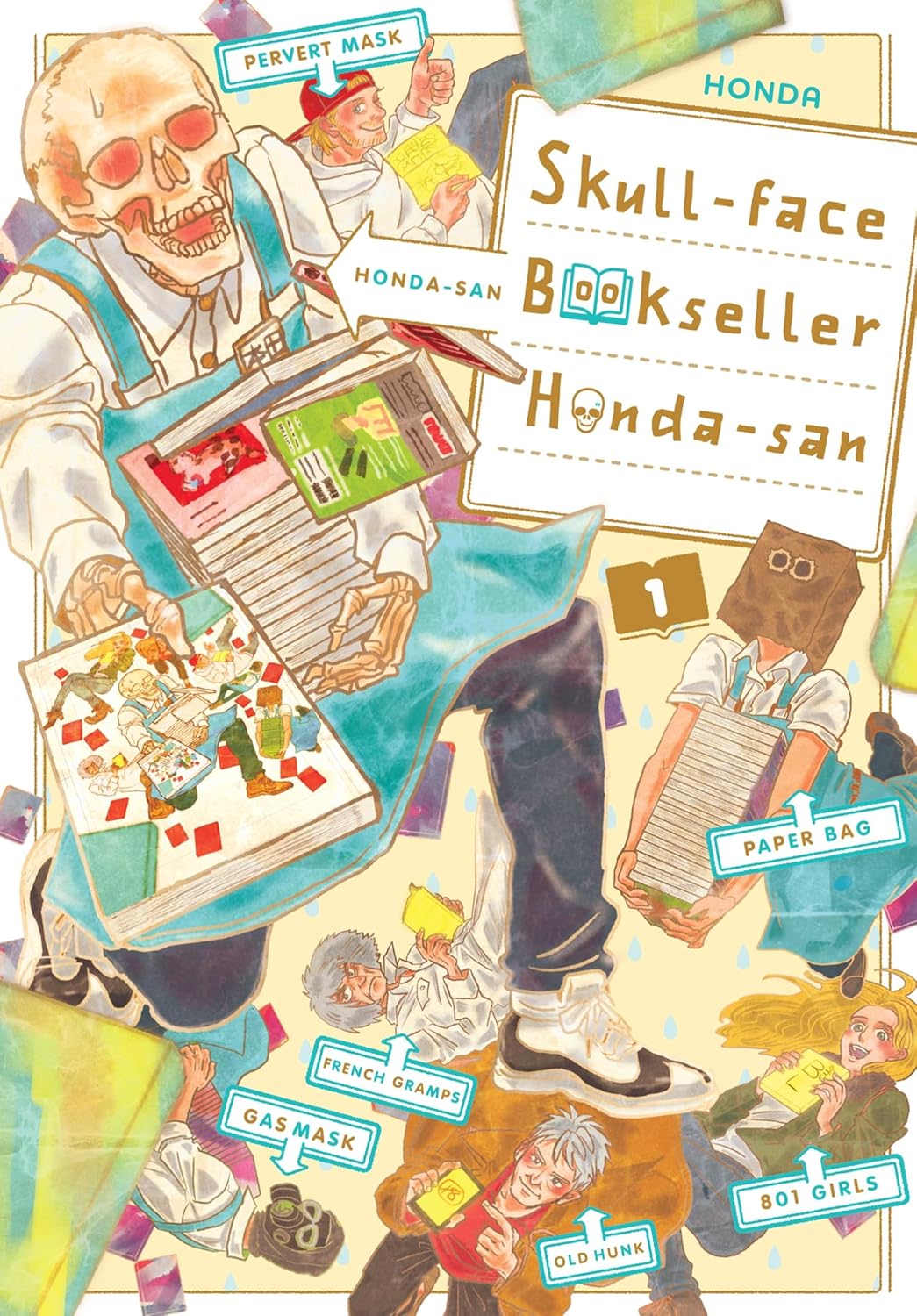 Skull-face Bookseller Honda-san, Vol. 1 (SKULL-FACE BOOKSELLER HONDA-SAN GN)