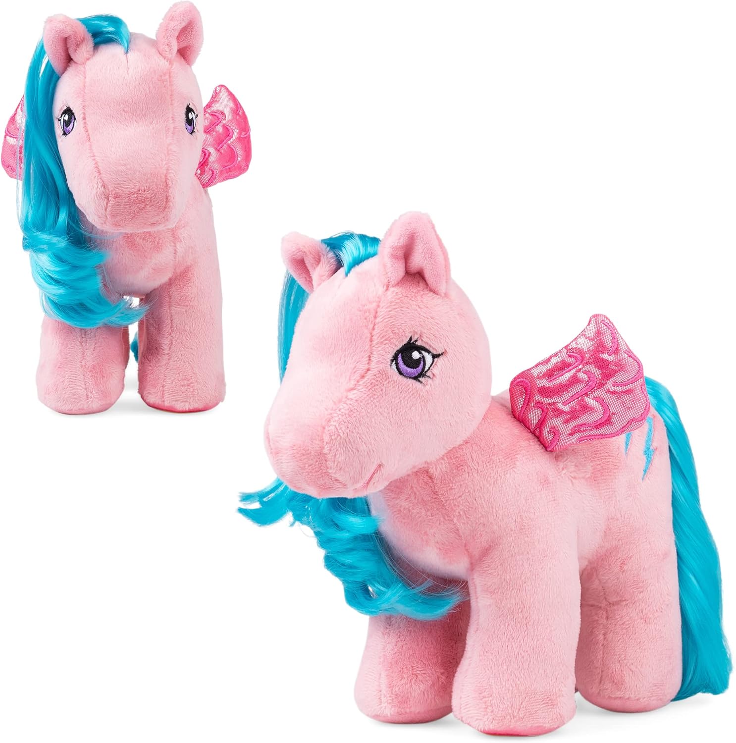 My Little Pony | Firefly Plush 40th Anniversary | Retro Horse Gifts for Girls and Boys, Collectable Vintage Horse Toys for Kids, Unicorn Toys for Boys and Girls Aged 3+ | Basic Fun 35331