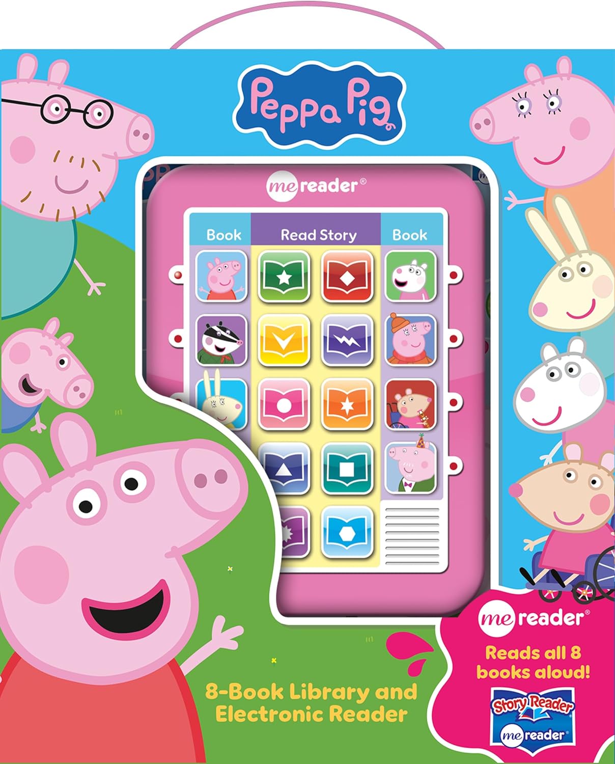 Peppa Pig Me Reader Electronic Reader and 8-Sound Book Library - PI Kids
