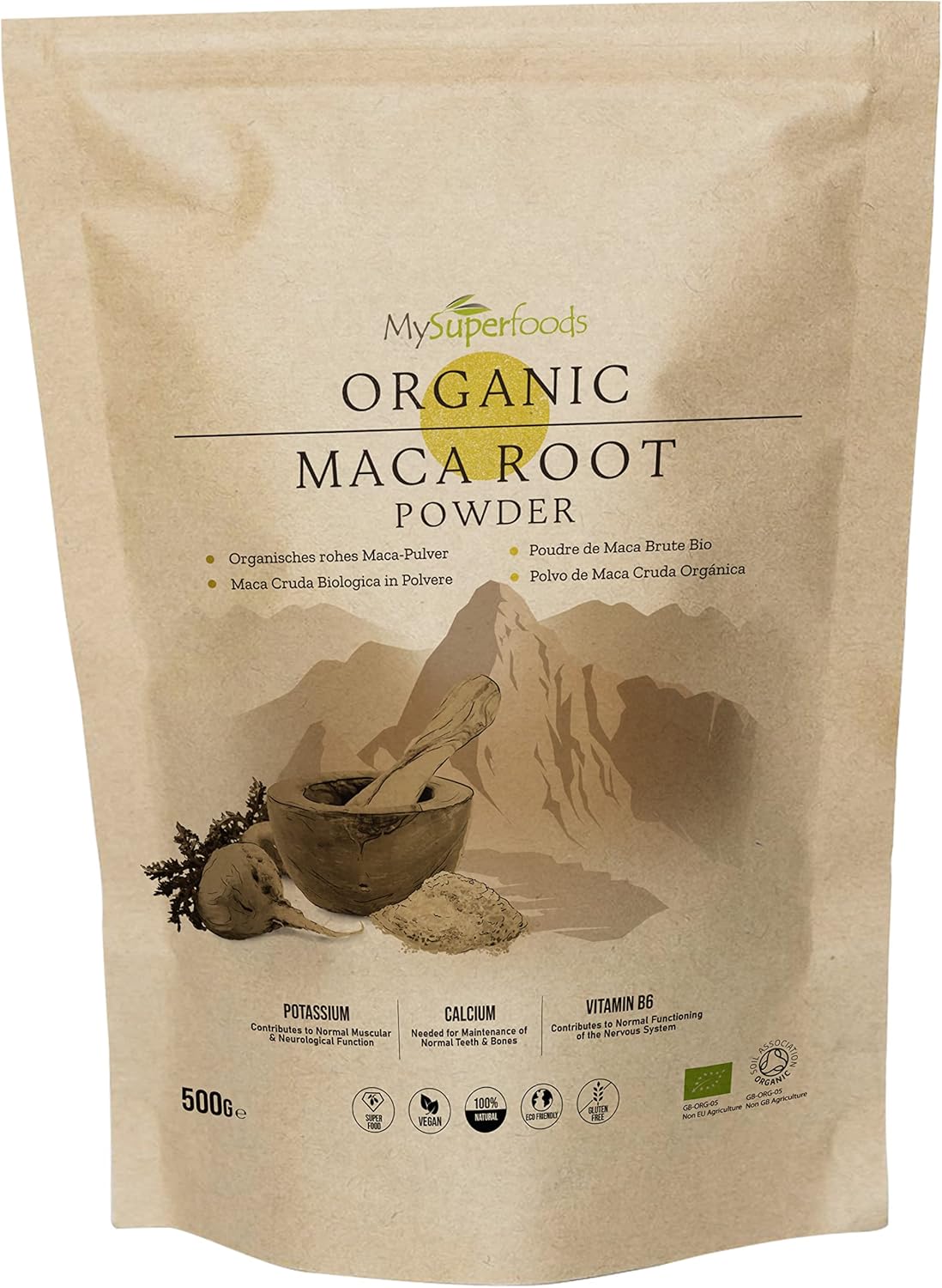MySuperfoods Organic Maca Root Powder 500g