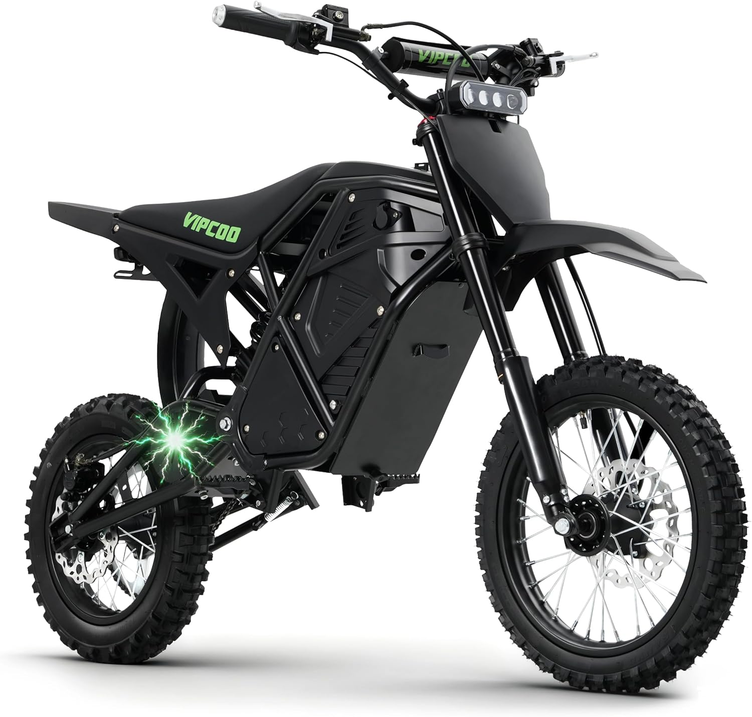 H3 Electric Dirt Bike for Teens,3500W Mid-drive High-power Motor Max Speed 40mph,1104Wh Battery 45miles Range, 14“/12” All-terrain Pneumatic Tires,3 Gear Shifting Mountain Electric Dirt Motorcycle