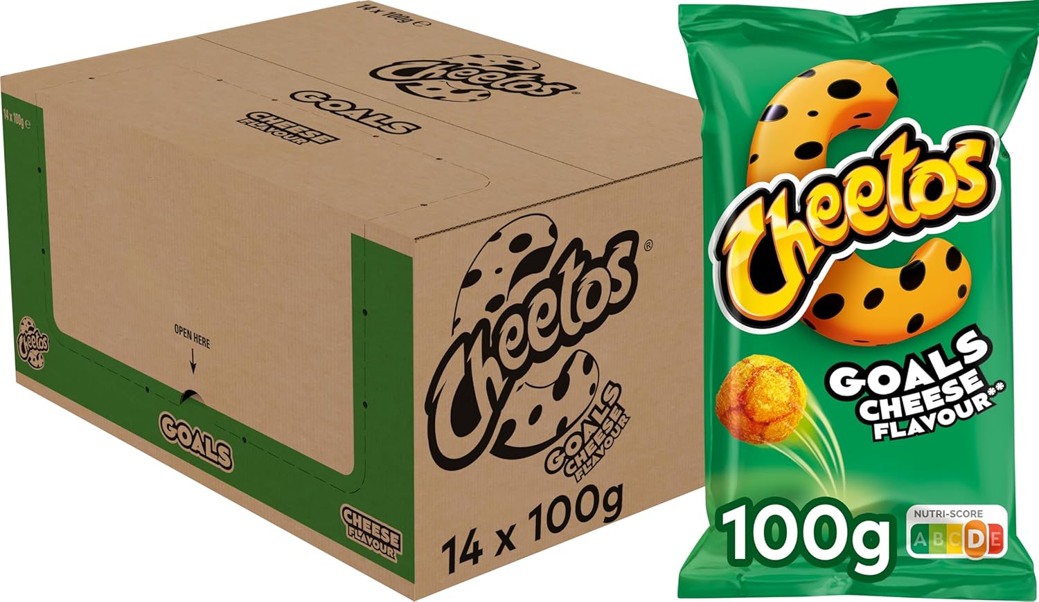 Cheetos - Goals Cheese -14x 100g